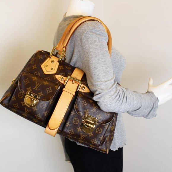 LOUIS VUITTON #42222 Monogram Canvas Manhattan GM - Picture 2 of 9